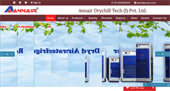 Desktop Screenshot of annair.com